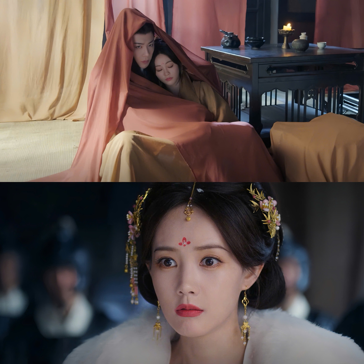 Cảnh tượng y hệt như kịch bản gốc xảy đến trước mắt khiến Nhất Mộng chết sững, cho rằng không còn gì có thể cứu vãn bi kịch của mình nữa.