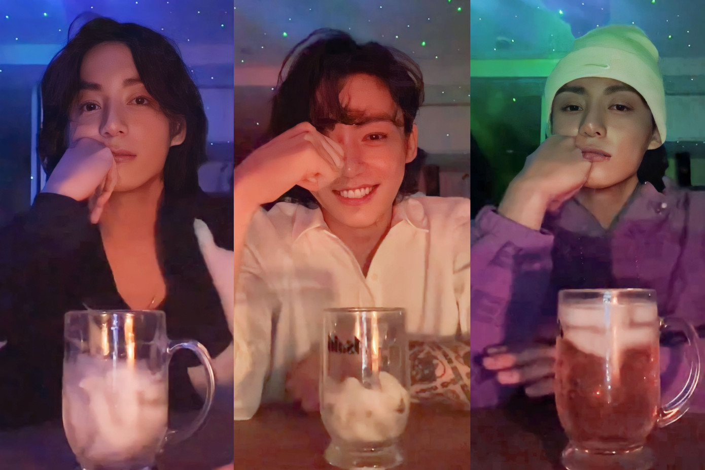 Ba lần thay đổi trang phục của Jung Kook khiến người hâm mộ thích thú. Ba lần thay đổi trang phục của Jung Kook khiến người hâm mộ thích thú.