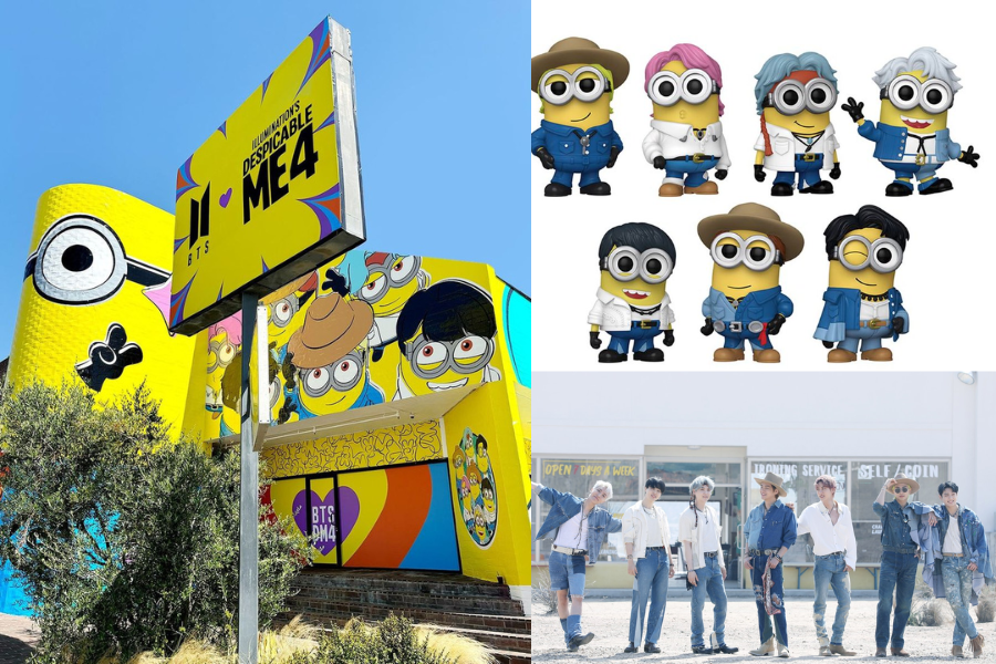 Pop-up được đặt tại Los Angeles (Mỹ) thu hút nhiều sự quan tâm từ người hâm mộ.