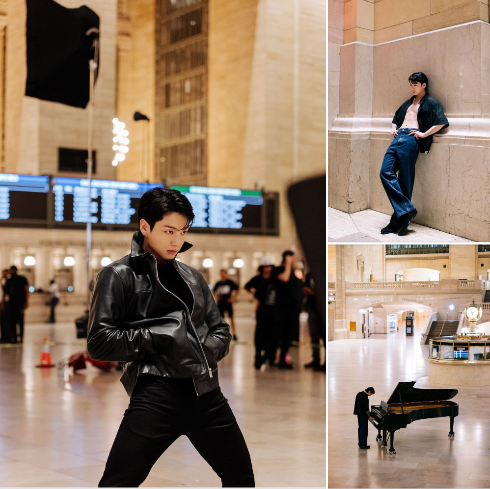 ...cùng những chiếc ảnh hậu trường xịn xò không kém.