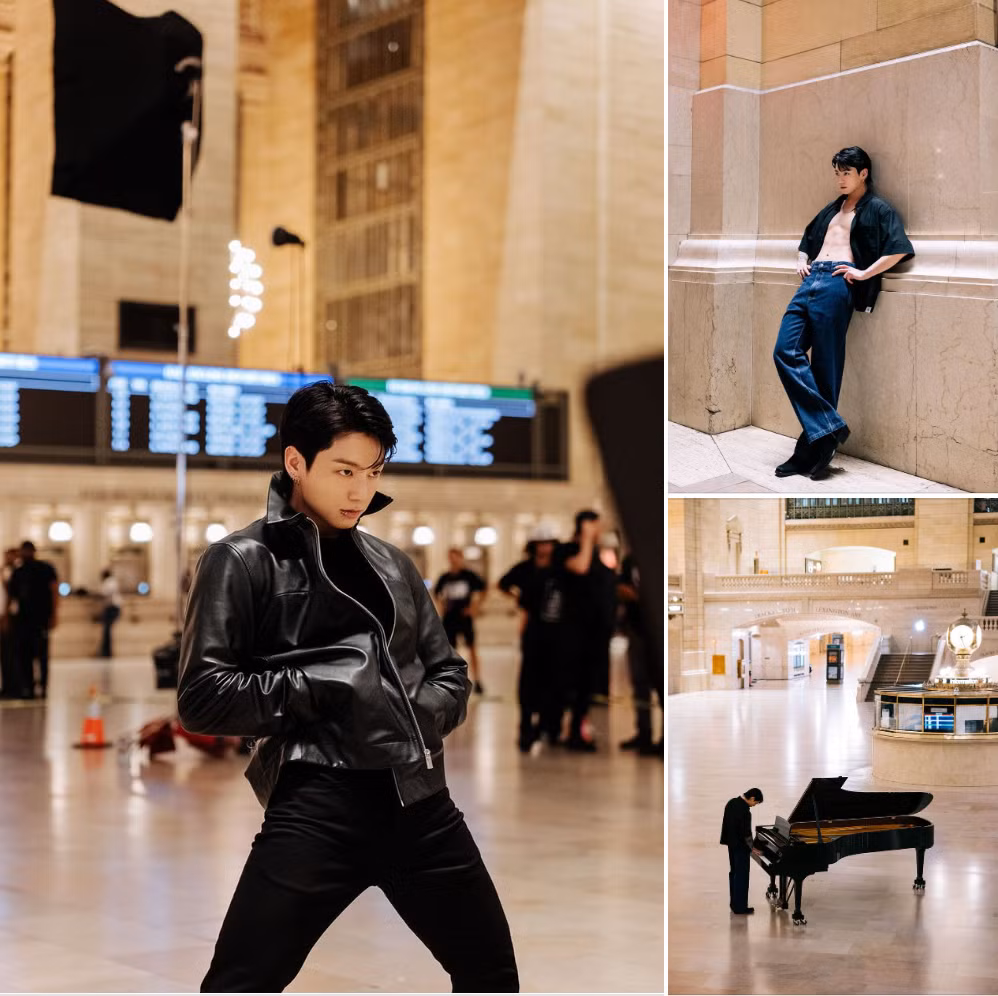 ...cùng những chiếc ảnh hậu trường xịn xò không kém.