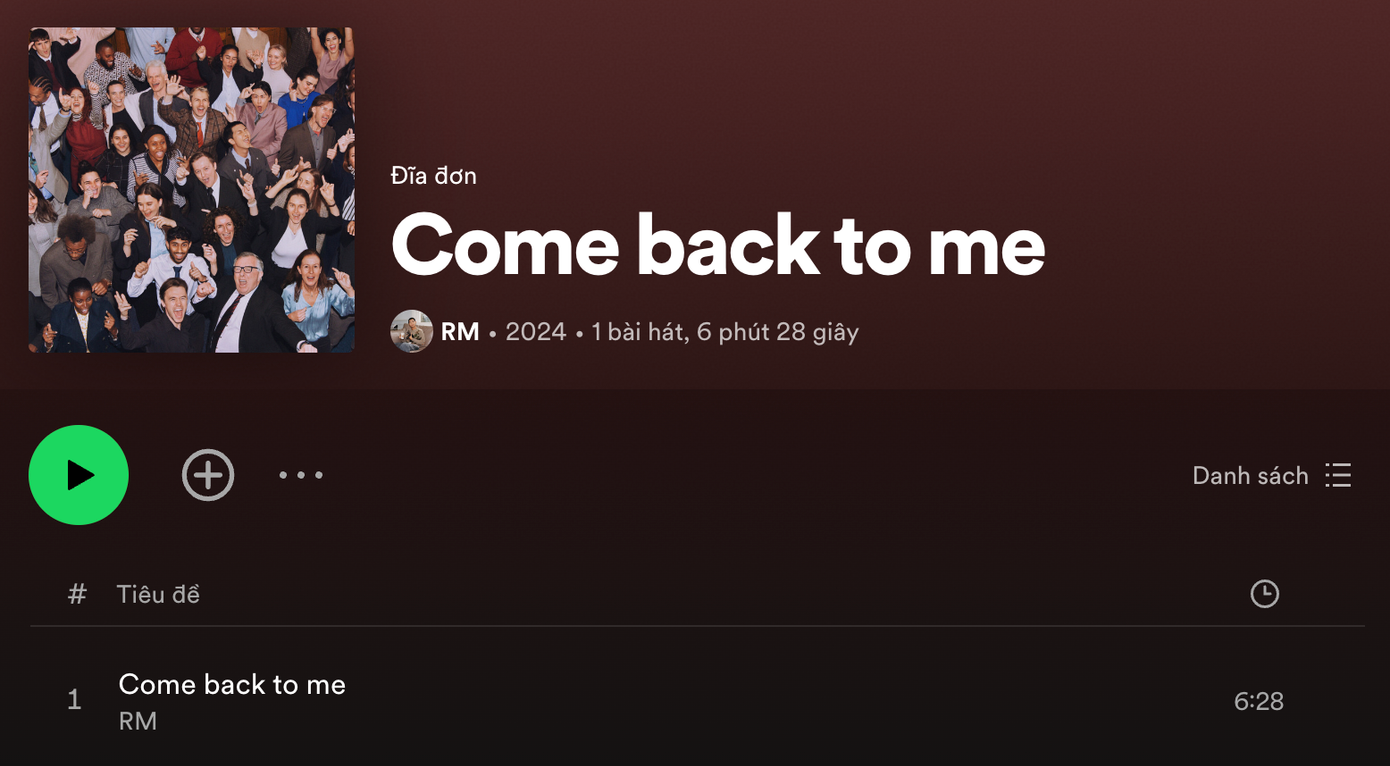 Thời lượng dài gây sốc của một single. Thời lượng dài gây sốc của một single.