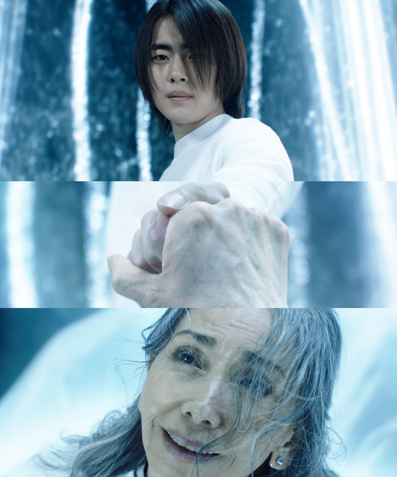 Phân cảnh được khán giả ví von như đang quảng cáo cho hãng dầu gội viral khắp mạng xã hội. Phân cảnh được khán giả ví von như đang quảng cáo cho hãng dầu gội viral khắp mạng xã hội.