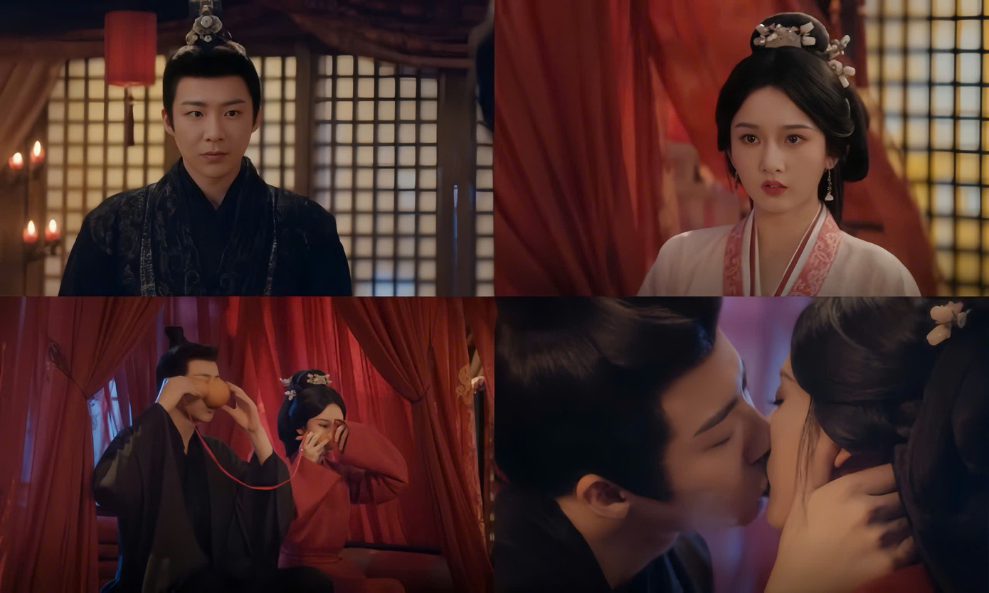 Tưởng như hóa giải mọi khúc mắc trong lòng, lại thêm tình ý sâu đậm, hai người cùng đi đến động phòng.