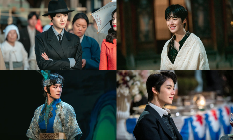 Trong bất kỳ tạo hình nào, Moon Ok Kyung đều có thể khiến người xem choáng ngợp bởi phong thái &quot;quý ông&quot; của mình.