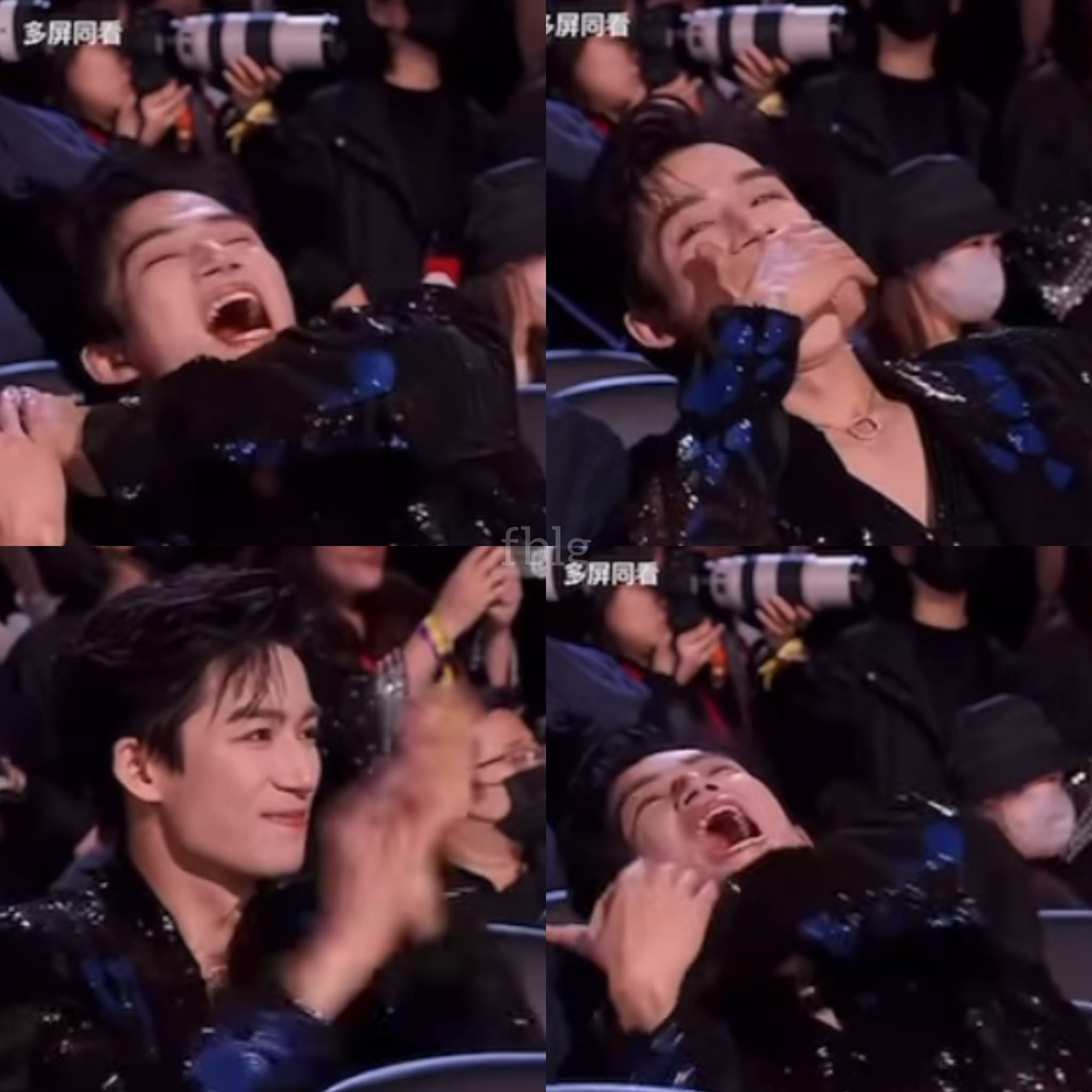 Phản ứng cực chân thật của Vương Tinh Việt trước "cẩu lương" này, dường như cũng thay cho tiếng lòng của khán giả ở nhà. Phản ứng cực chân thật của Vương Tinh Việt trước "cẩu lương" này, dường như cũng thay cho tiếng lòng của khán giả ở nhà.