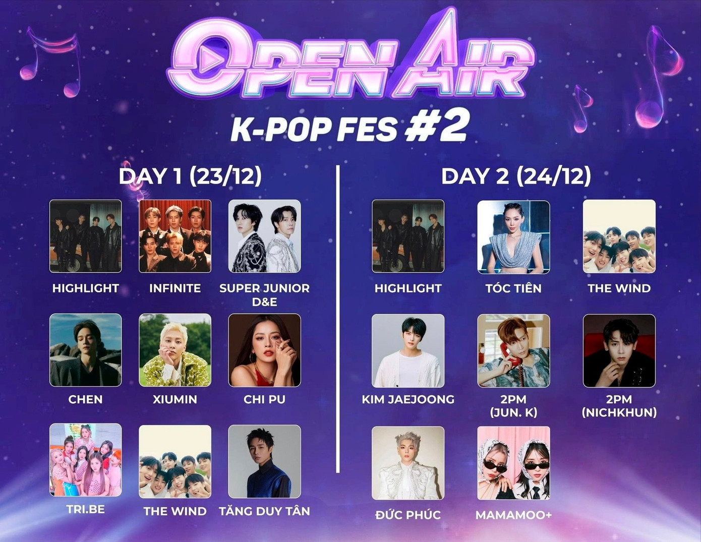 Đại nhạc hội K-Pop Open Air #2 trở thành ký ức "ám ảnh" các fan K-Pop tại Việt Nam, nhất là khi đến tận bây giờ các nhóm fan cho biết họ vẫn chưa nhận đủ tiền vé hoàn lại từ BTC. Đại nhạc hội K-Pop Open Air #2 trở thành ký ức "ám ảnh" các fan K-Pop tại Việt Nam, nhất là khi đến tận bây giờ các nhóm fan cho biết họ vẫn chưa nhận đủ tiền vé hoàn lại từ BTC.