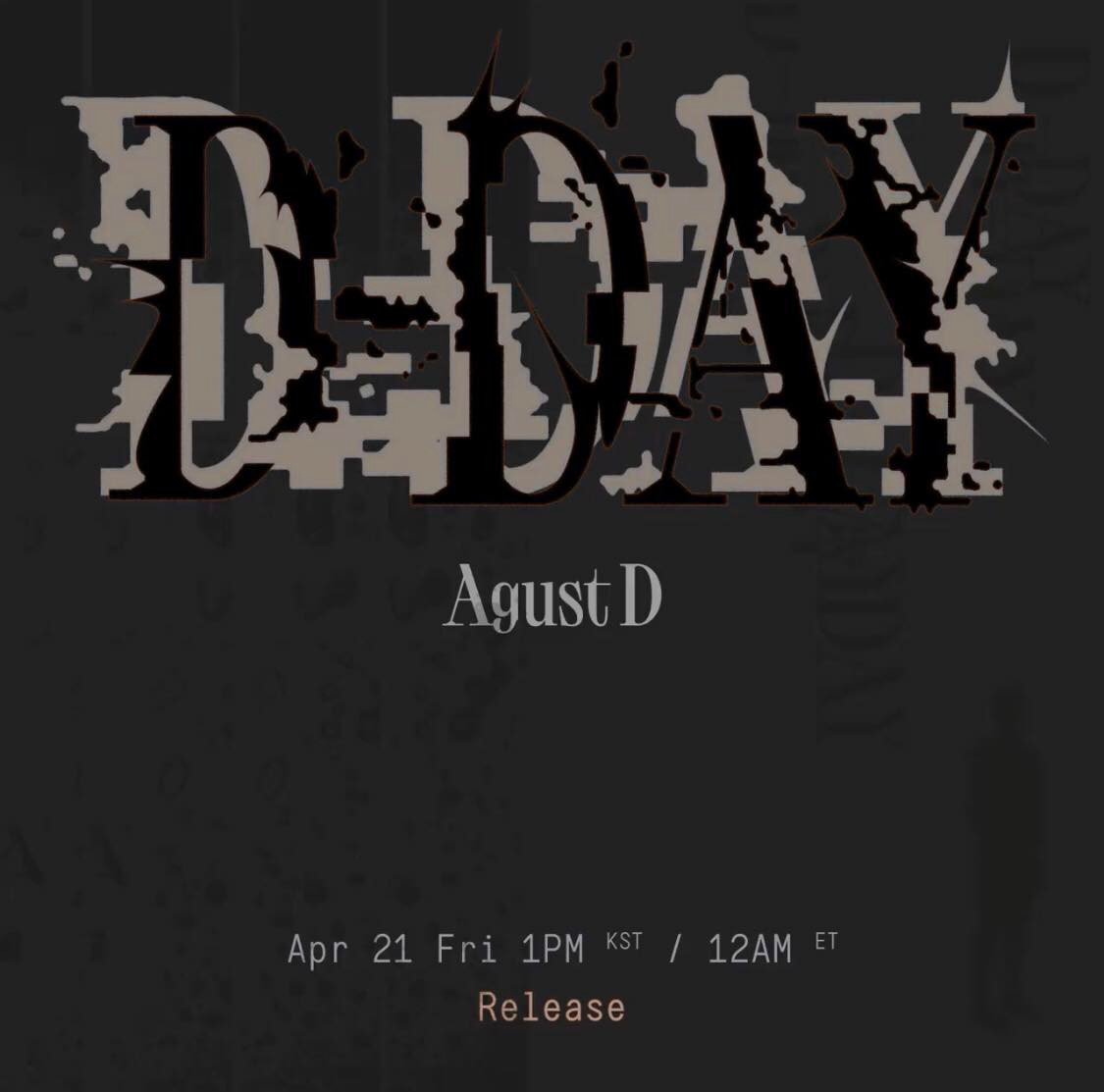 Pre-release single sẽ được phát hành trước vào ngày 7/4 tới. Pre-release single sẽ được phát hành trước vào ngày 7/4 tới.