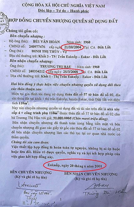 Tán gia bại sản vì bị chứng thực gian dối ảnh 1