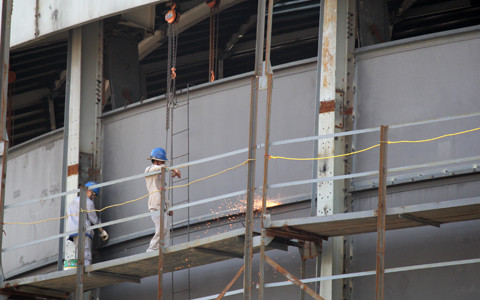 sập giàn giáo, Formosa, Vũng Áng, công nhân, tử nạn