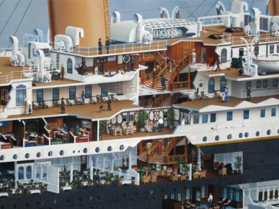 Nội thất sang trọng và kỷ vật siêu đắt đỏ trên tàu Titanic ảnh 6 Nội thất sang trọng và kỷ vật siêu đắt đỏ trên tàu Titanic ảnh 6