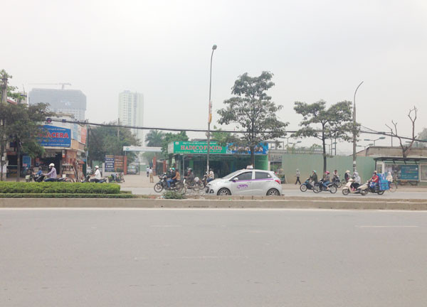 Dự án ở vị trí đẹp trên đường Hồ Tùng Mậu