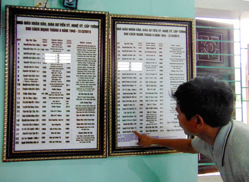 Chuyện ở Ngôi làng có hàng trăm tiến sĩ, nhà giáo ảnh 2