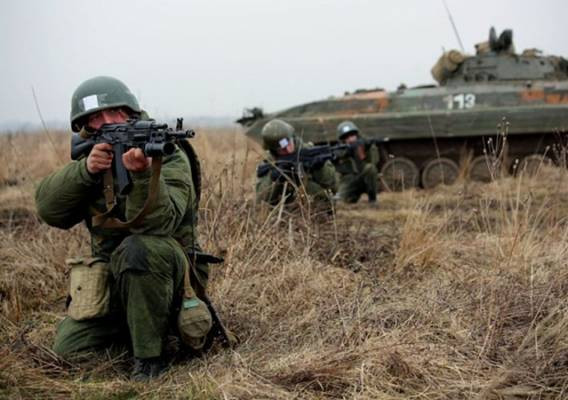 Binh sĩ Nga trong tập trận Binh sĩ Nga trong tập trận