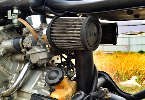 Cận cảnh Honda GL400 lột xác cực độc của dân chơi Sài Gòn ảnh 8 Cận cảnh Honda GL400 lột xác cực độc của dân chơi Sài Gòn ảnh 8