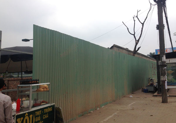 Các quán đã giải tỏa