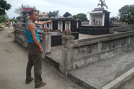 Bức xúc 336 ngôi mộ bị đập bát hương tại Hải Phòng ảnh 1