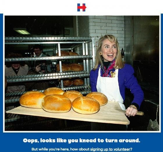 Dân Mỹ phấn khích khi bà Clinton dùng lỗi 404 để tranh cử Tổng thống ảnh 4 Dân Mỹ phấn khích khi bà Clinton dùng lỗi 404 để tranh cử Tổng thống ảnh 4