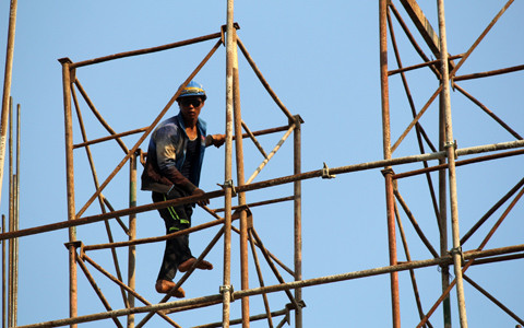 sập giàn giáo, Formosa, Vũng Áng, công nhân, tử nạn