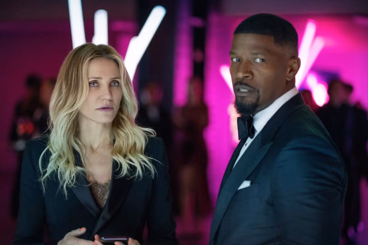 Tạo hình của Cameron Diaz và Jamie Foxx trong vai điệp viên. Tạo hình của Cameron Diaz và Jamie Foxx trong vai điệp viên.