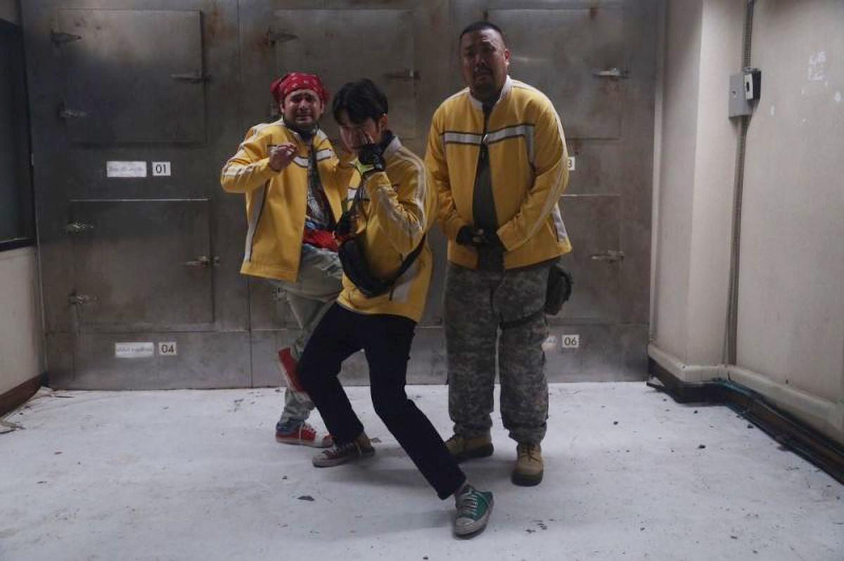 Bộ ba diễn viên vào vai shipper là điểm sáng của phim.