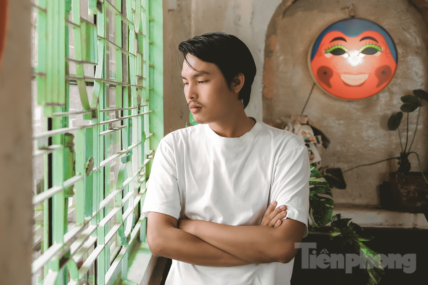 Để chuẩn bị cho vai diễn, Lê Phong Vũ phải lên Lâm Đồng sống một thời gian trước khi bấm máy. Ảnh: Hoàng Nam.