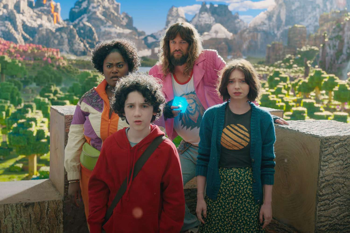 Hình ảnh trong A Minecraft Movie. Hình ảnh trong A Minecraft Movie.