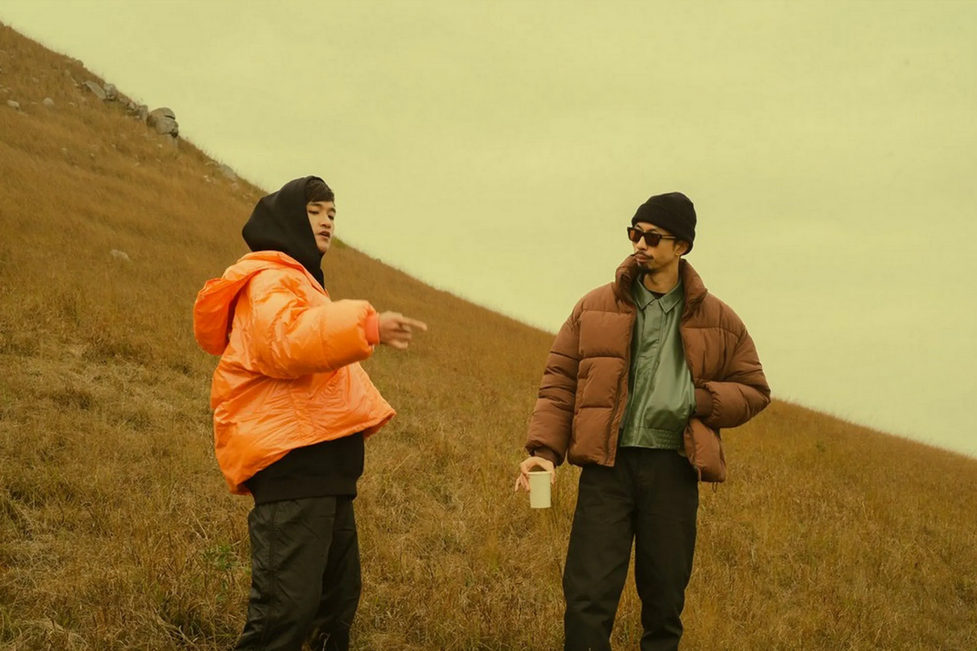 Hình ảnh Đen Vâu và Đức Phúc trong sản phẩm mới.