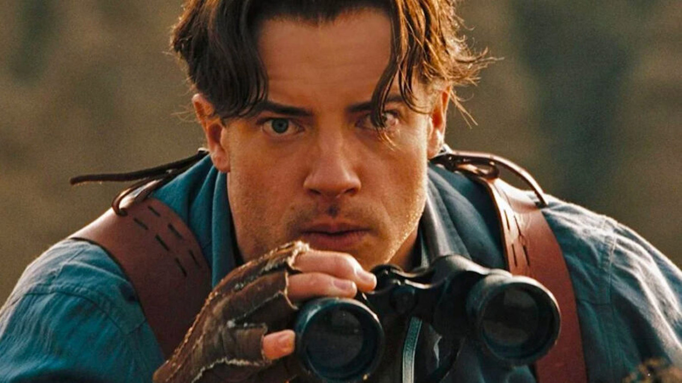 Nét đẹp lãng tử của Brendan Fraser trong The Mummy.