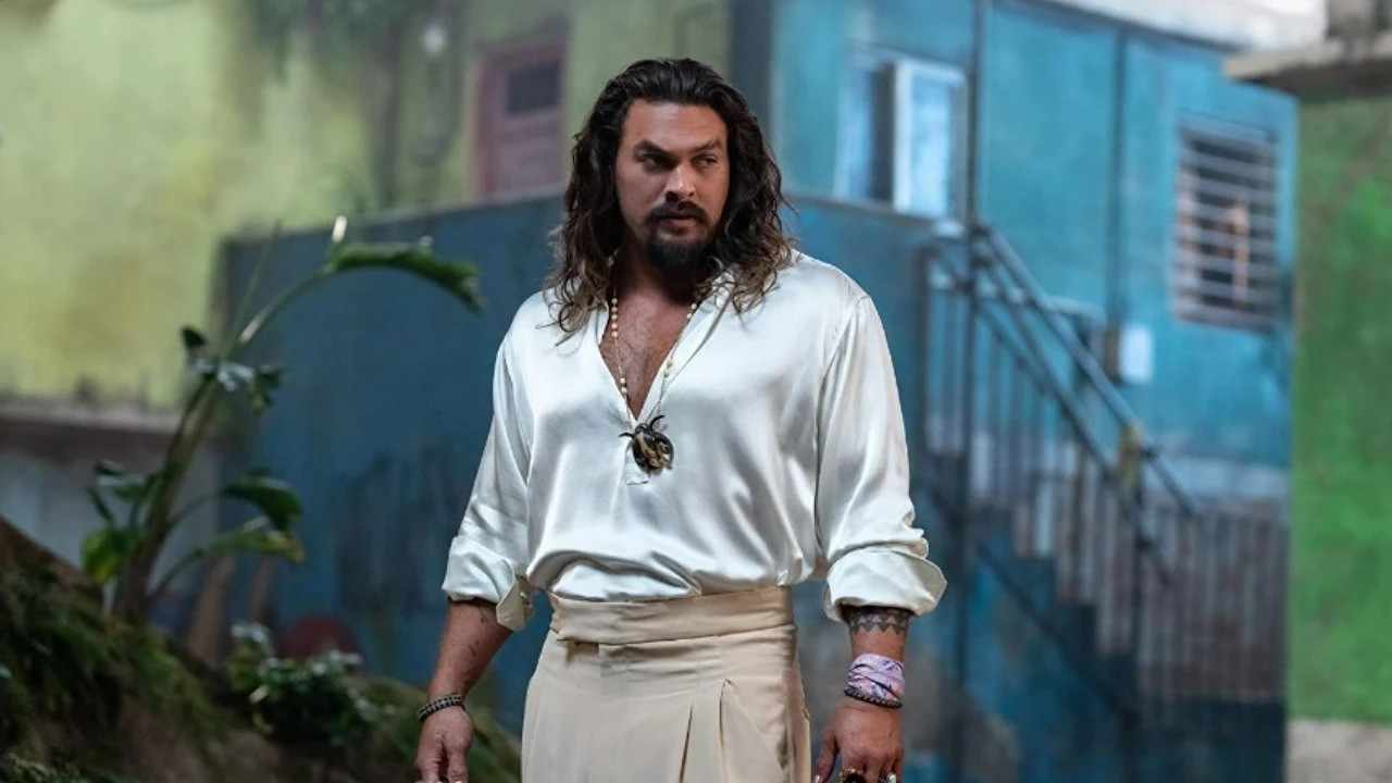 Jason Momoa gây chú ý với vai phản diện trong phim.