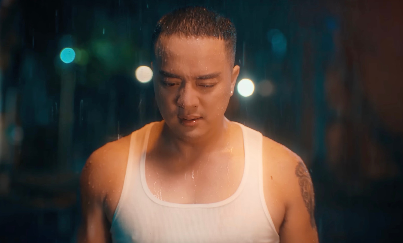 Hình ảnh của Cao Thái Sơn trong MV.