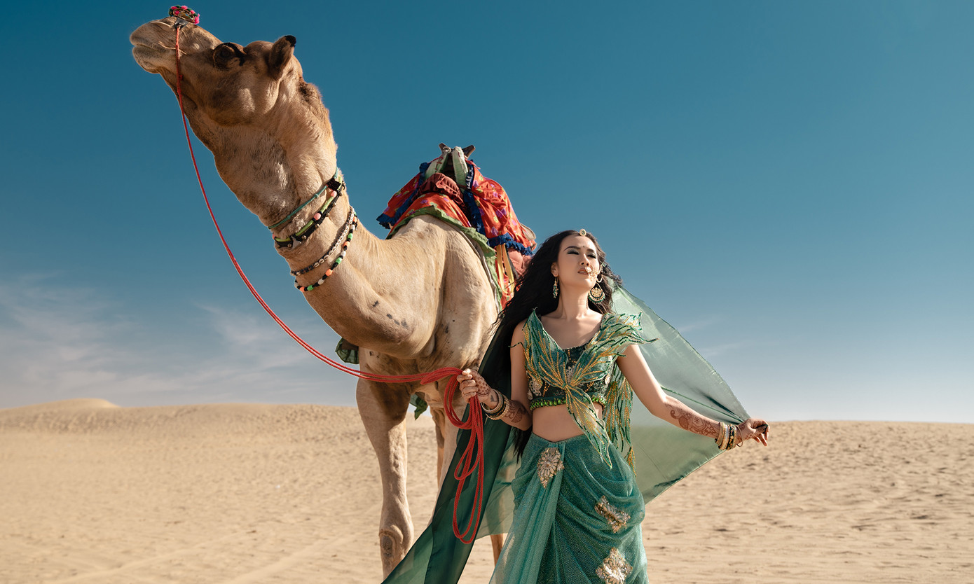 Hình ảnh đậm chất Bollywood của Võ Hạ Trâm trong MV. Hình ảnh đậm chất Bollywood của Võ Hạ Trâm trong MV.