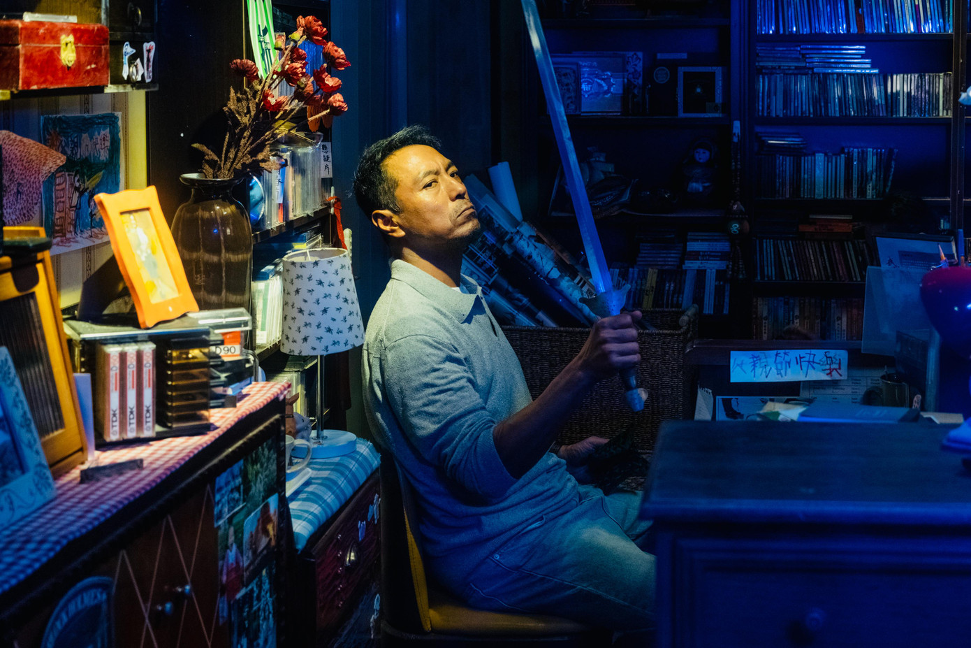 Khương Hạo Văn vẫn giữ phong độ.