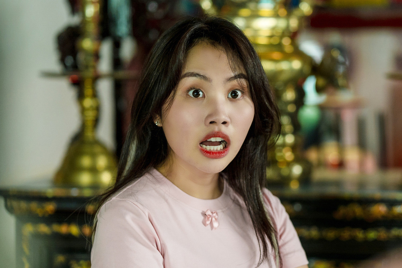 Phương Mỹ Chi đóng chính trong Nhà gia tiên. Phương Mỹ Chi đóng chính trong Nhà gia tiên.