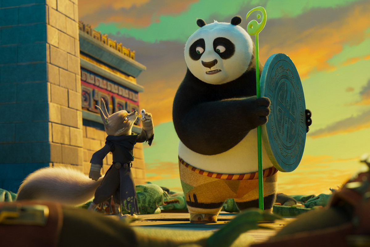 Hoạt hình Kung Fu Panda 4 giữ phong độ. Hoạt hình Kung Fu Panda 4 giữ phong độ.