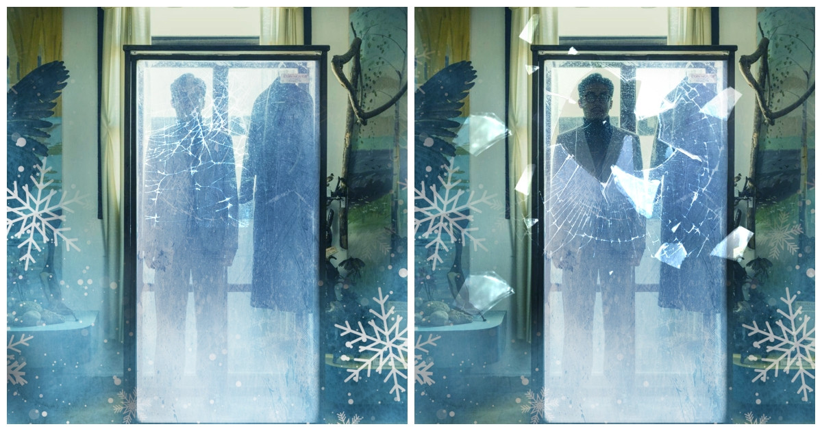 Hình ảnh 'đóng băng' và 'rã đông' được Vũ chia sẻ trên trang cá nhân. Hình ảnh 'đóng băng' và 'rã đông' được Vũ chia sẻ trên trang cá nhân.