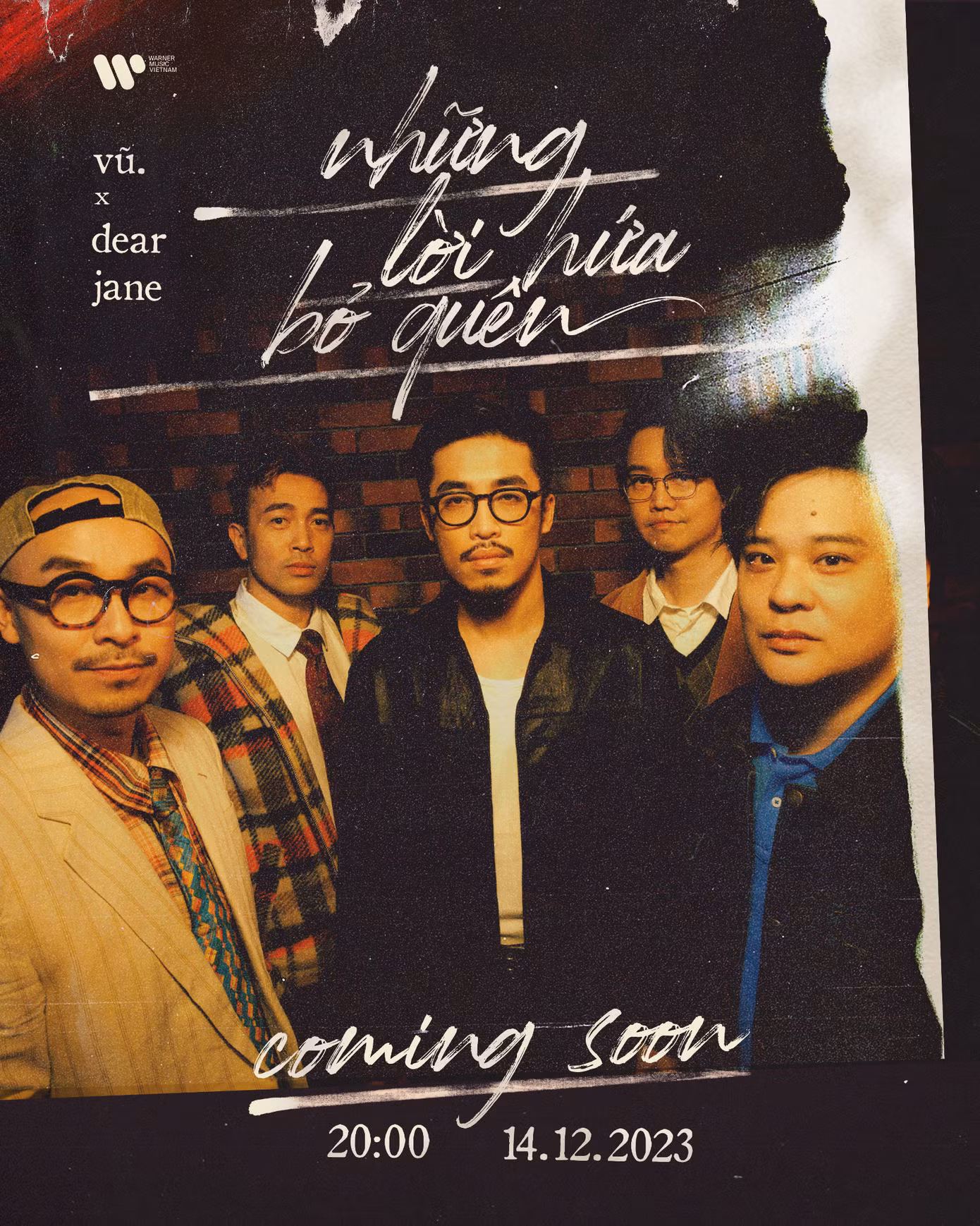 Vũ chính thức trở lại, cùng boyband hàng đầu Hồng Kông.
