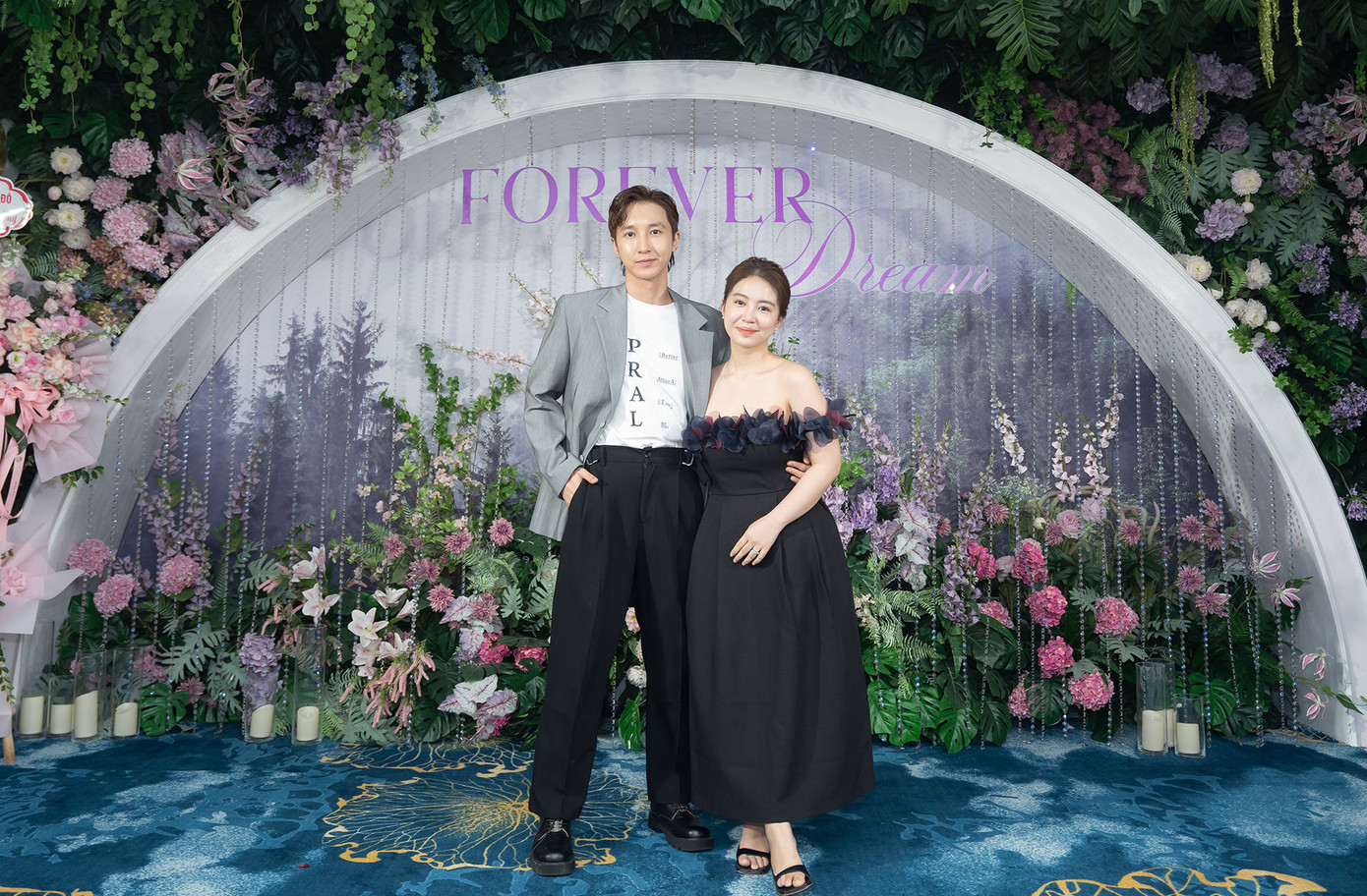 Vợ chồng Key và Mẫn Tiên.