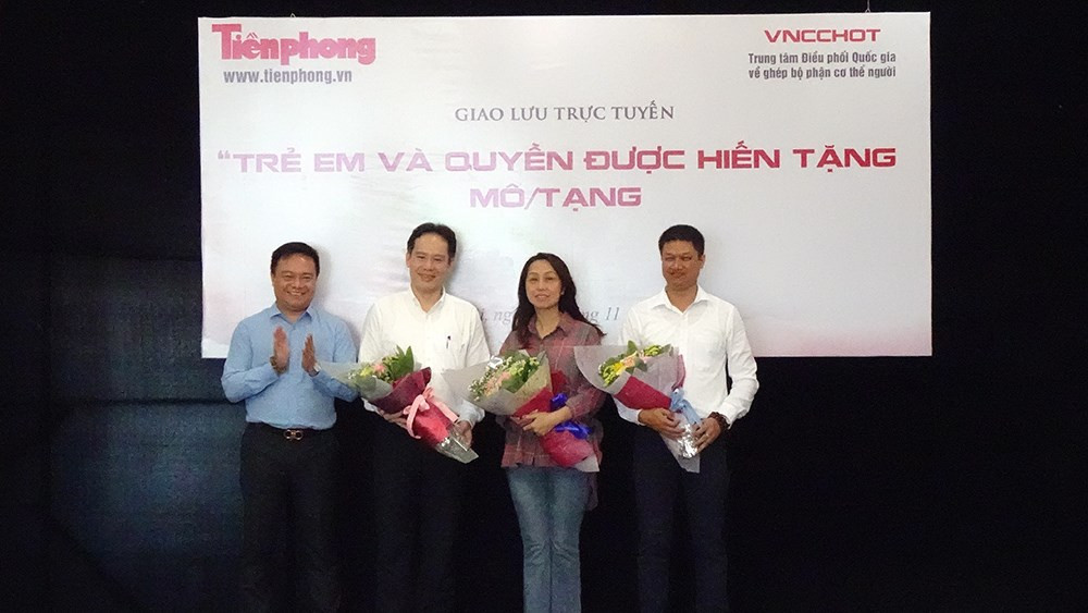 Giao lưu trực tuyến: Trẻ em và quyền được hiến tặng mô tạng ảnh 1