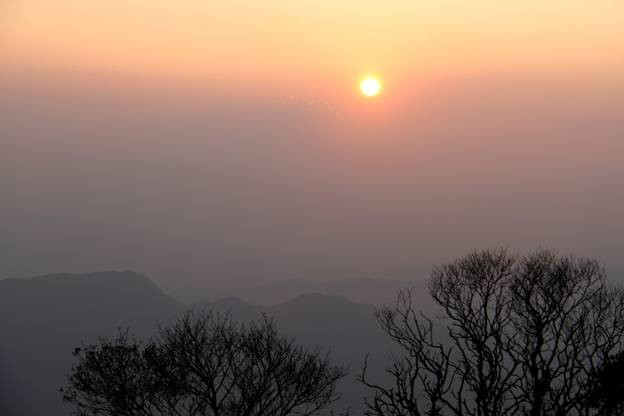 Nắng chiều rực rỡ