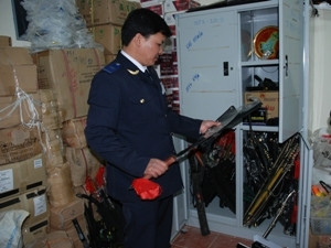 Hàng cấm bị thu giữ tại Hải quan Tân Thanh