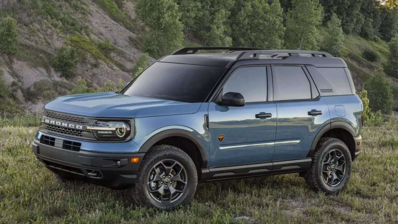 Mẫu SUV Ford Bronco Sport. Mẫu SUV Ford Bronco Sport.