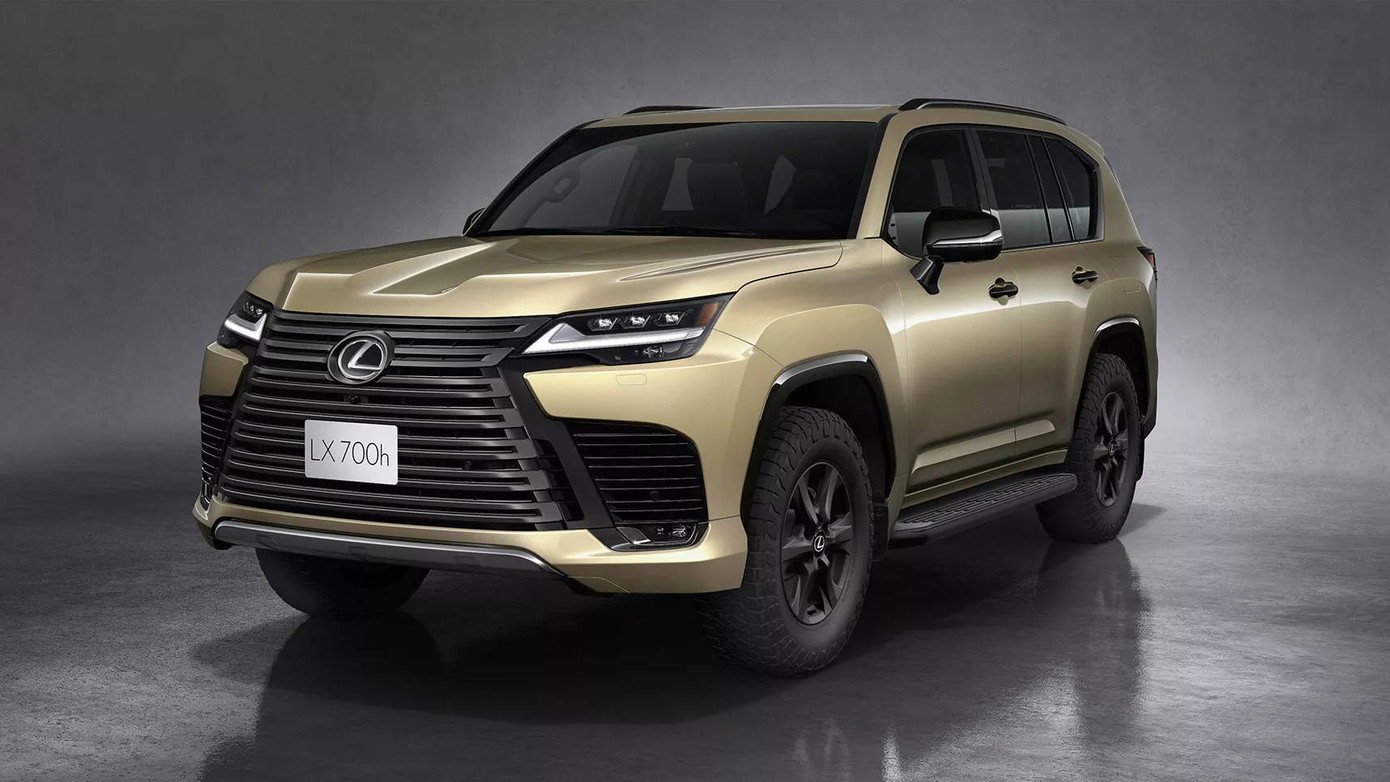 Lexus bổ sung cấu hình Overtrail thiên về off-road cho dòng SUV LX.
