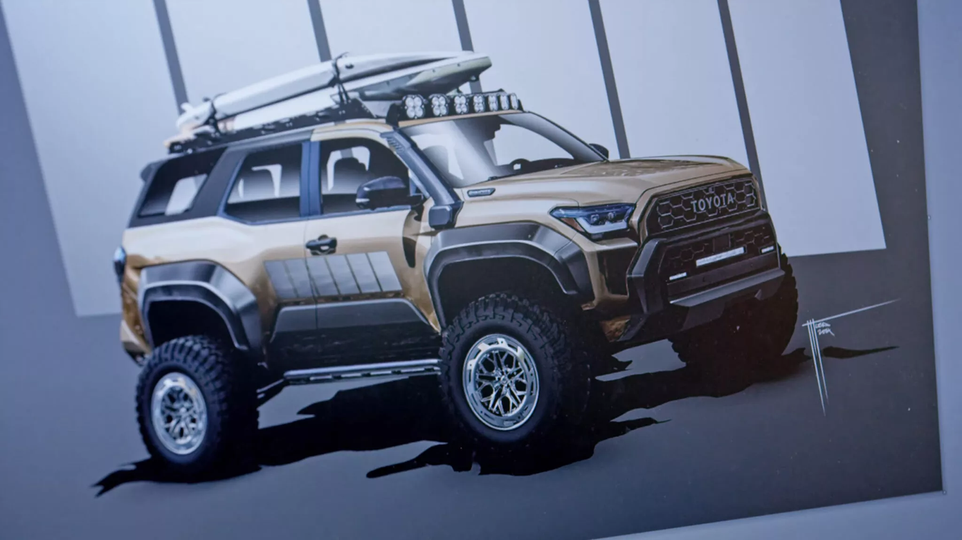 Mẫu xe ý tưởng Toyota 4Runner TRD Surf Concept.