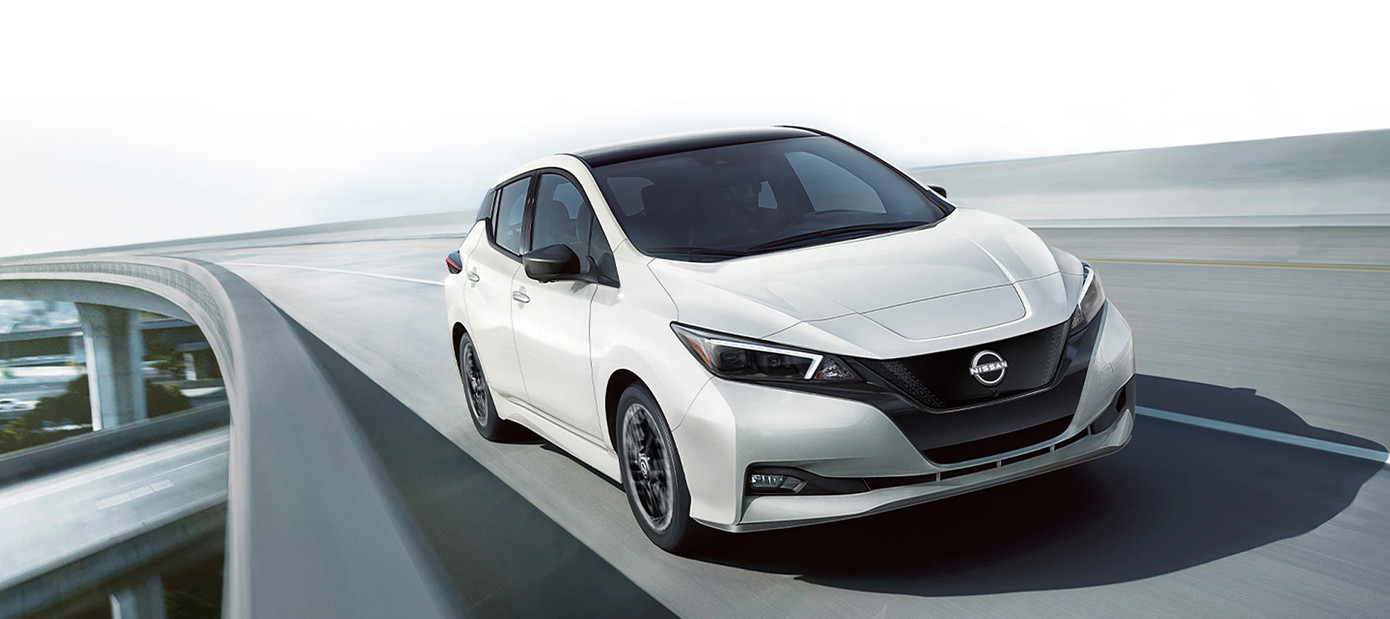Mẫu xe điện Nissan Leaf EV.