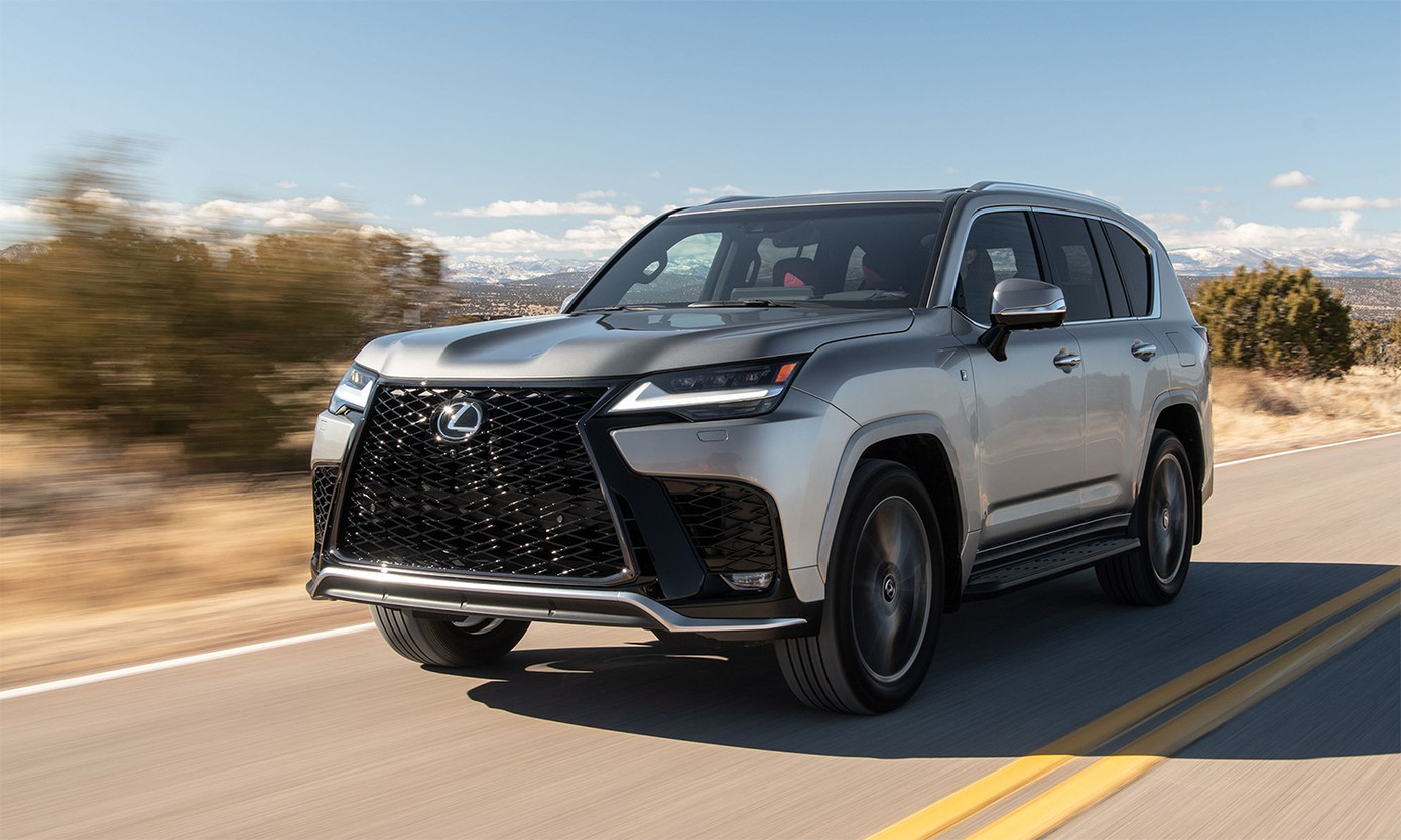 Lexus LX 600 là một trong những mẫu xe được Toyota báo cáo có thể bị lỗi hộp số.