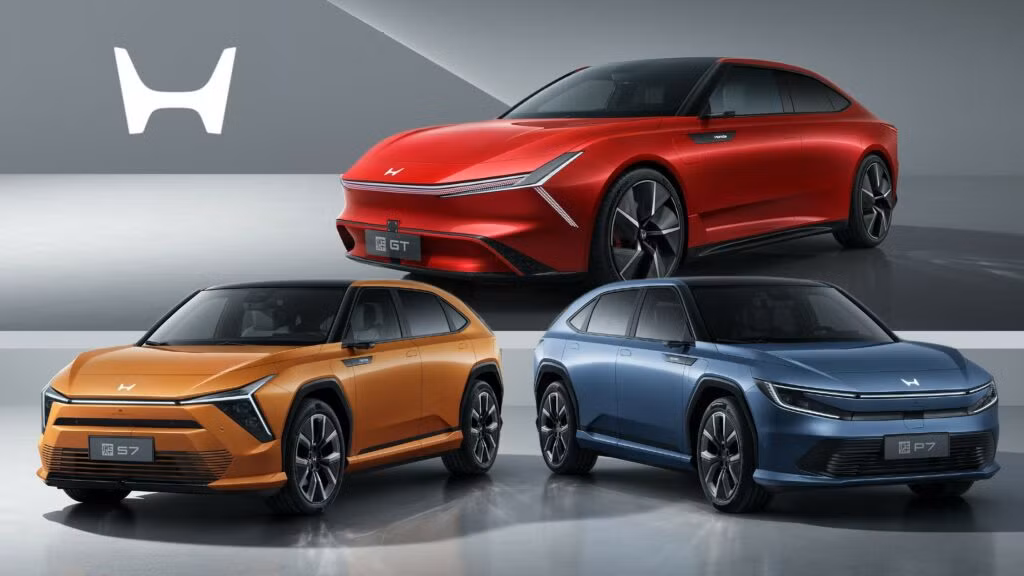 Honda hợp tác với GAC và Dongfeng tạo nên thương hiệu xe điện Ye dành riêng cho thị trường Trung Quốc.