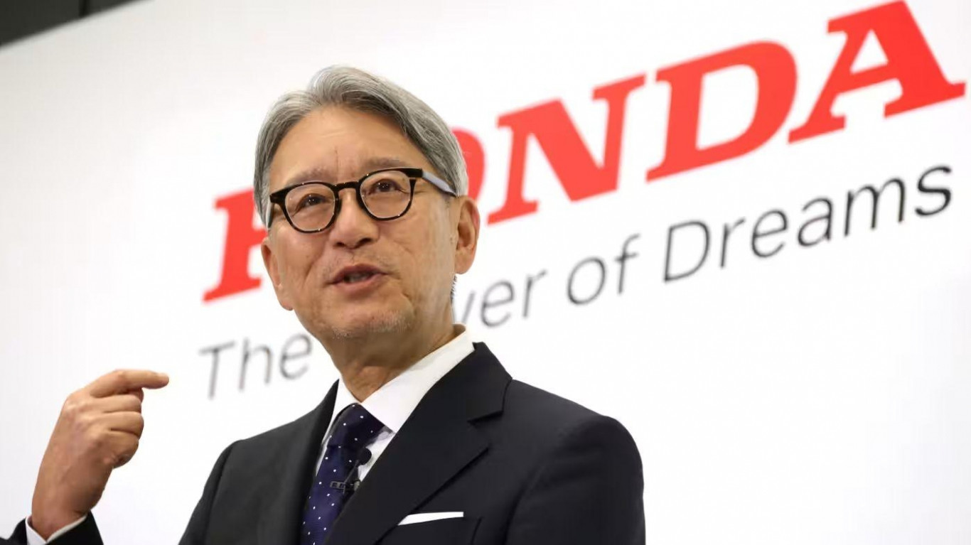 CEO của Honda - ông Toshihiro Mibe.