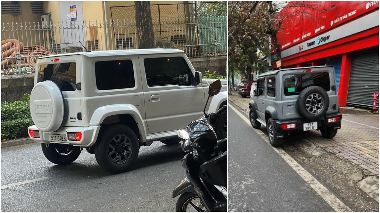 Một số xe Suzuki Jimny đã có biển kiểm soát xuất hiện trên đường phố dù xe chưa được chính thức ra mắt.