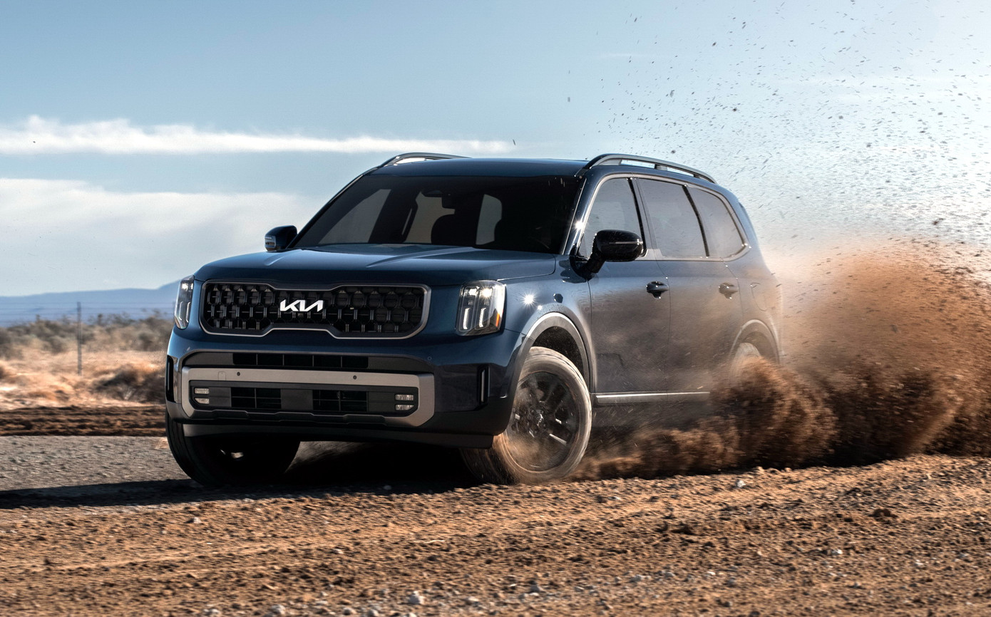 Kia Telluride là dòng SUV được ưa chuộng tại Mỹ nhờ khả năng off-road ấn tượng.